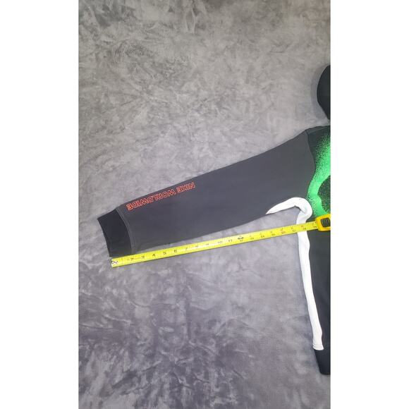 Nike Hoodie Youth Sz L Worldwide Graphic Spellout Colorblock Sweatshirt C27-53 - Picture 4 of 10